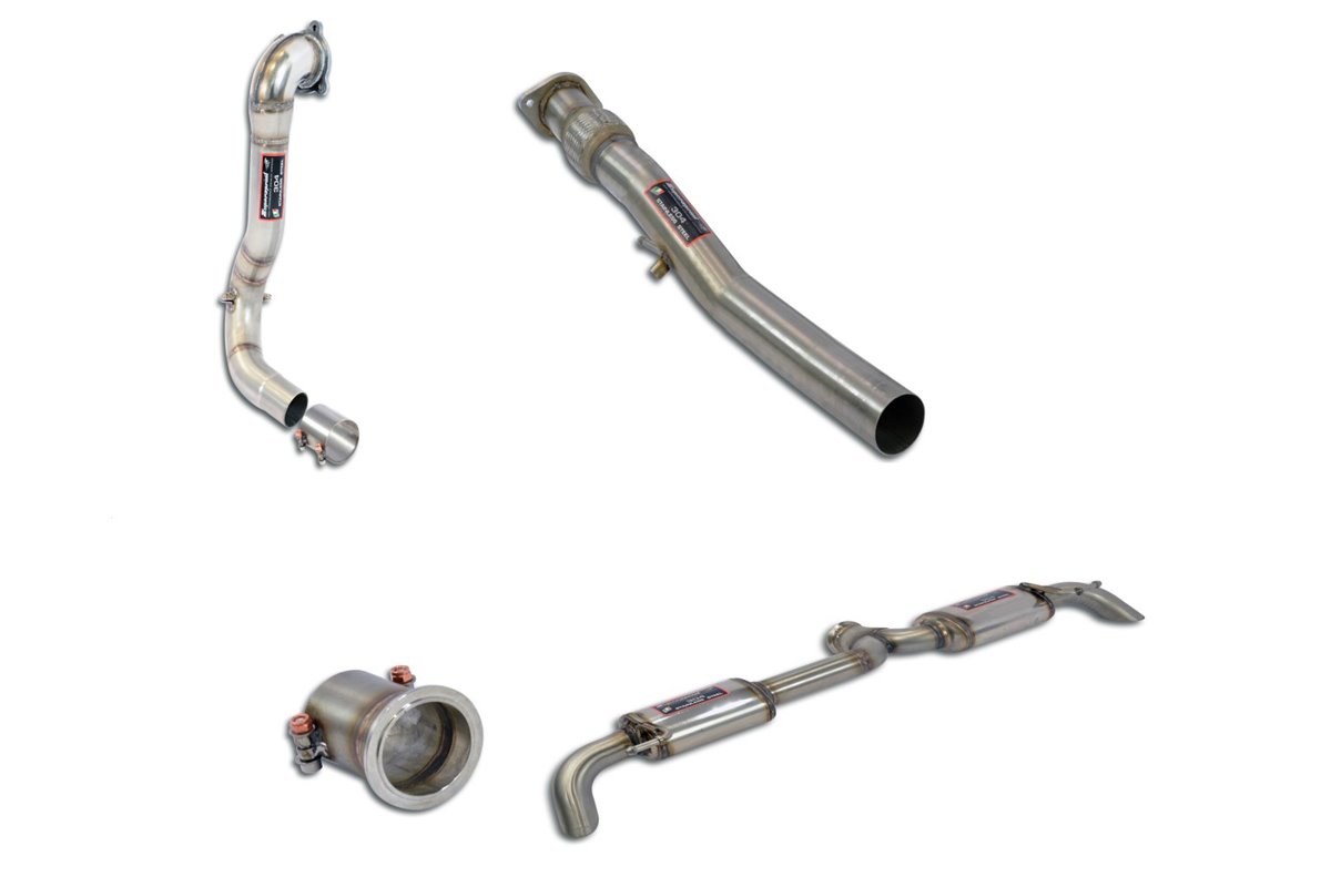 Supersprint full exhaust Mercedes W177 A 250 (2.0T - 224 Hp - Models with GPF) from 2018