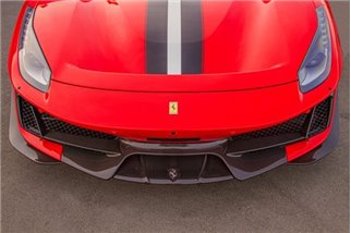 Capristo Ferrari 488 Pista carbon front spoiler