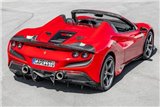 Capristo Ferrari F8 Spider aileron arrière en carbone