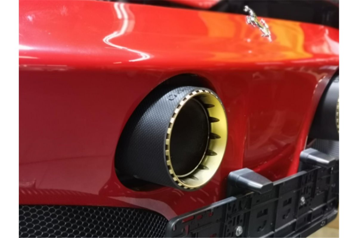 Capristo Ferrari SF90 Carbon-Auspuffrohre