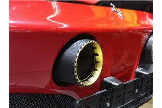 Capristo Ferrari SF90 Carbon-Auspuffrohre