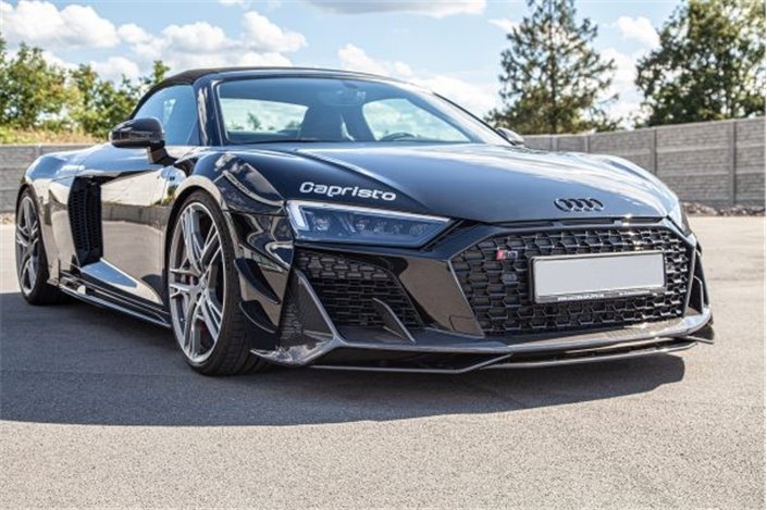 Capristo carbon front spoiler Audi R8 Gen 2 Restyling from 2020