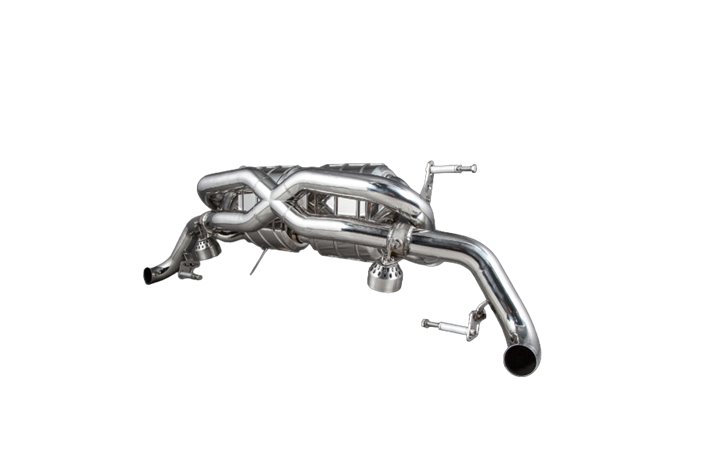 X Pipe CES3 stainless steel exhaust Capristo Audi R8 V10 Facelift Gen 1