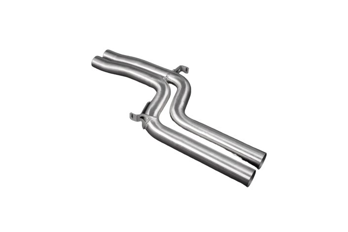 Direct central exhaust pipes without silencer Capristo Audi Rs4 B8 2012-2015