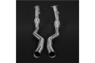 Capristo Audi Rs4 B9 non-silenced exhaust pipes