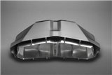 Carbon/stainless exhaust frame Capristo Lamborghini Aventador LP700 / 750SV