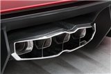 Valved terminal exhaust with carbon/stainless steel frame Capristo Lamborghini Aventador LP750 SV