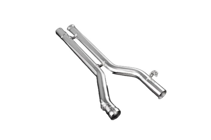 Capristo direct central exhaust pipes Mercedes C-Class AMG C63 (W204) 2007 - 2014