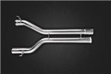 Capristo direct central exhaust pipes Mercedes C-Class AMG C63 (W204) 2007 - 2014