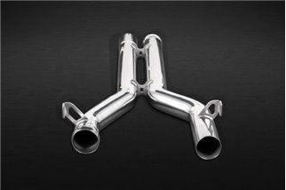 Capristo direct central exhaust pipes Mercedes C-Class AMG C63 (W204) 2007 - 2014