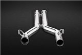 Capristo direct central exhaust pipes Mercedes C-Class AMG C63 (W204) 2007 - 2014