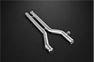 Capristo direct central exhaust pipes Mercedes C-Class AMG C63 (W204) 2007 - 2014