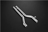 Capristo direct central exhaust pipes Mercedes C-Class AMG C63 (W204) 2007 - 2014