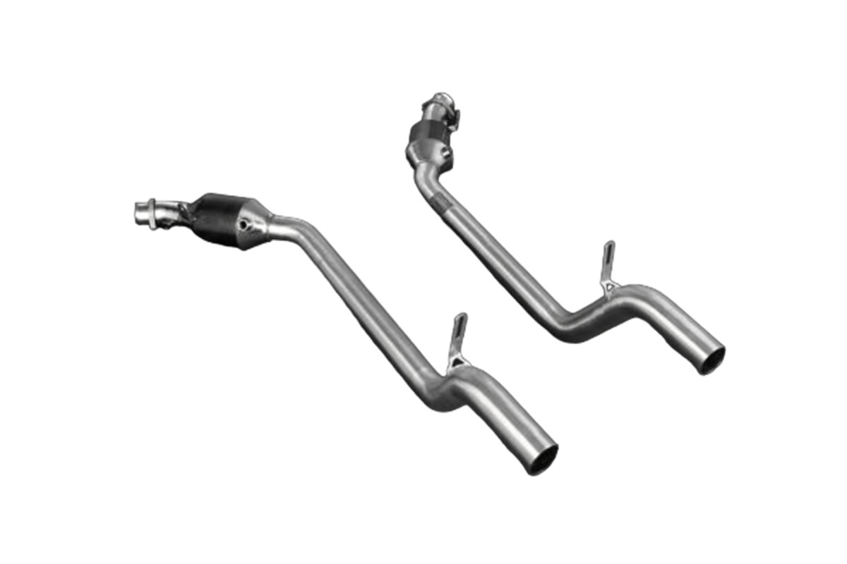 Center pipes with sports catalysts 100 cells Capristo Mercedes AMG SL63 (R231) Biturbo 2012-2020