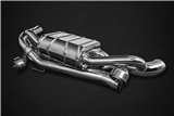 Terminal exhaust silencer with CES3 valve Capristo Porsche 992 Carrera/S - Turbo/S