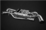 Terminal exhaust silencer with CES3 valve Capristo Porsche 992 Carrera/S - Turbo/S