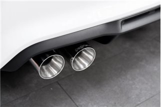 ECE valved exhaust + CES3 Capristo center silencer pipes BMW M2 F87