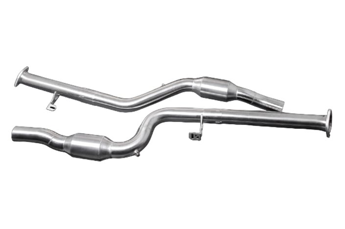 Catalyzed OPF/GPF pipes 200 cells for OEM Capristo silencer BMW M3/M4 G80/G82