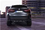 Klappenauspuff + CES3 Capristo Carbon-Zentralrohre und Endstücke BMW X5/6M F15/16 2013-2018