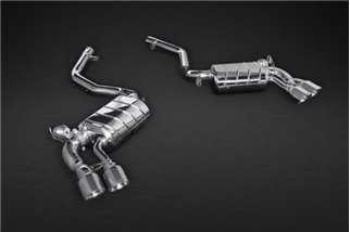 Scarico valvolato + tubi centrali e terminali inox CES3 Capristo BMW X5/6M F15/16 2013-2018