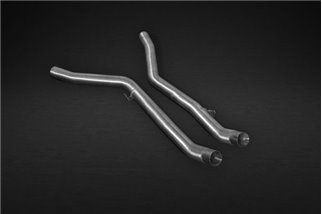 Valved exhaust + central pipes and stainless steel terminals CES3 Capristo BMW X5/6M F15/16 2013-2018