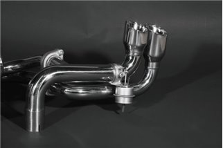 Capristo Ferrari 360 Twin Sound terminal exhaust with valve