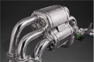 Capristo Ferrari 430 stainless steel racing exhaust