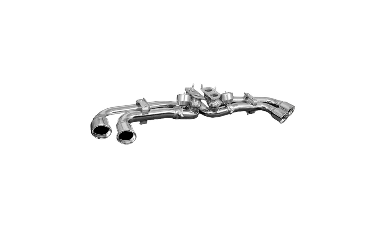 Capristo Ferrari F 340 stainless steel terminal exhaust