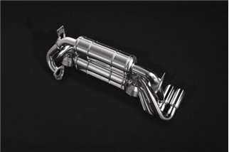 Scarico terminale con valvola Capristo Ferrari 512 / Testarossa USA acciaio inox