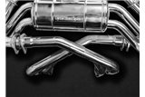 Terminal exhaust with Catless adapter valve Capristo Ferrari 512 / Testarossa UE