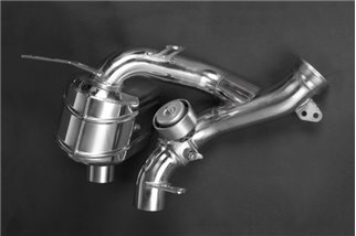 Terminal exhaust with Capristo valve Ferrari F12 / 812SF / 812GTS stainless steel