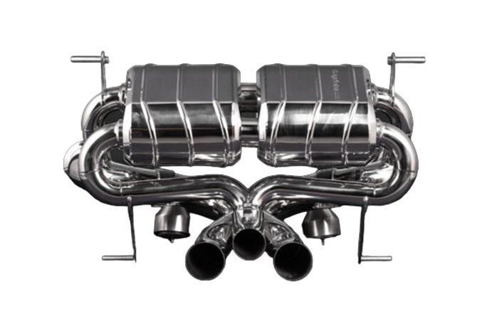 Terminal exhaust with stainless steel valve Lamborghini Aventador S LP740