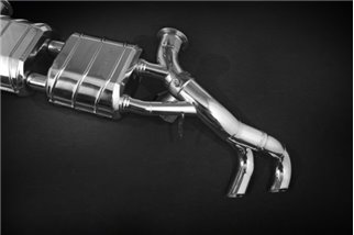 Terminal exhaust with Capristo Lamborghini Huracan LP580/610 valve