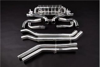 Terminal exhaust with valve + central silencer Capristo Lamborghini Urus/S