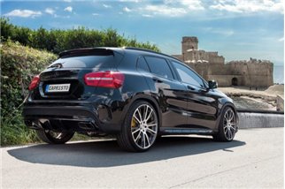 Endschalldämpfer mit Capristo-Ventil Mercedes AMG A45 W176 2013 - 2018