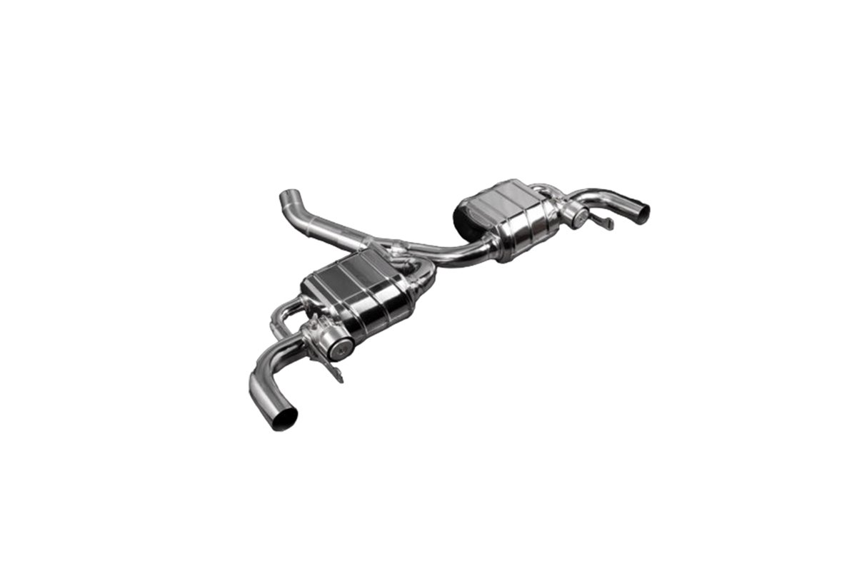 Terminal exhaust with Capristo valve Mercedes GLA45 Chassis GLA45 X156 2014 - 2019