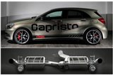 Scarico terminale con valvola Capristo Mercedes GLA45 Telaio GLA45 X156 2014 - 2019