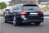 Scarico terminale con valvola + tubo centrale Capristo Mercedes Classe C AMG C43 W205 dal 2015