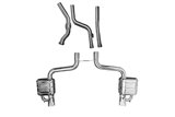 Catback exhaust terminal CES3 Capristo Mercedes AMG E-Class 53 C238 from 2019