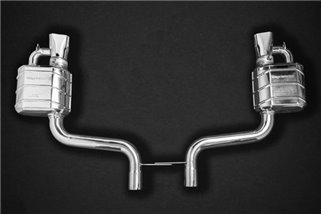 Catback exhaust terminal CES3 Capristo Mercedes AMG E-Class 53 C238 from 2019