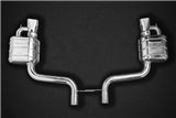 Catback exhaust terminal CES3 Capristo Mercedes AMG E-Class 53 C238 from 2019