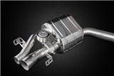 Terminal d'échappement avec valve Capristo Mercedes AMG Classe E E63 S212 2014-2017