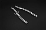 Terminal exhaust with valve + central pipes (CES3) Capristo Mercedes AMG GLC43 (X/C253)