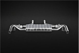 Terminal exhaust with CES3 Capristo valve Mercedes AMG ML63 W166 2011-2015