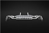 Terminal exhaust with CES3 Capristo valve Mercedes AMG ML63 W166 2011-2015