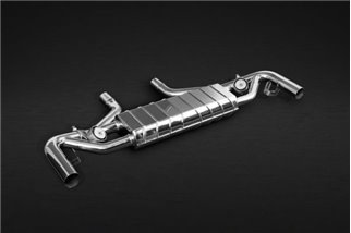 Terminal exhaust with CES3 Capristo valve Mercedes AMG ML63 W166 2011-2015