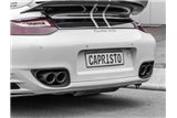 Endschalldämpfer mit Ventilsportkatalysatoren 250 Zellen CES3 Capristo Porsche 997.2 Turbo/S 2009-2012