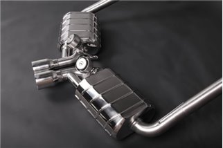 Terminal exhaust with CES3 valve Capristo Porsche 981/982 Boxster/Cayman/GT4/718