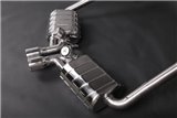 Terminal exhaust with CES3 valve Capristo Porsche 981/982 Boxster/Cayman/GT4/718