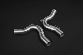 Terminal exhaust with valve + central pipes CES3 Capristo Porsche 971 Panamera GTS / Turbo/S